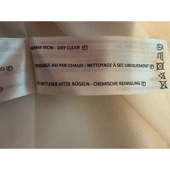 KEEPSAKE Ivory White Flounce Sleeve Romantic Mini Dress Women's SIZE 4 - Picture 9 of 13